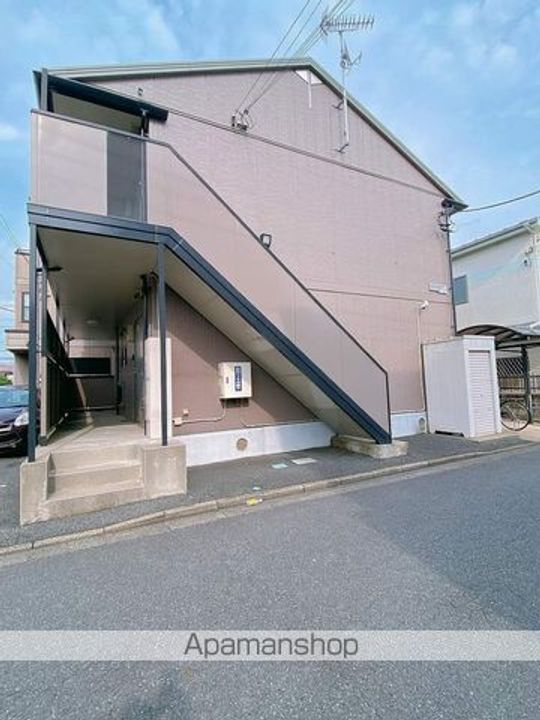 埼玉県八潮市中央2丁目の賃貸アパートの外観