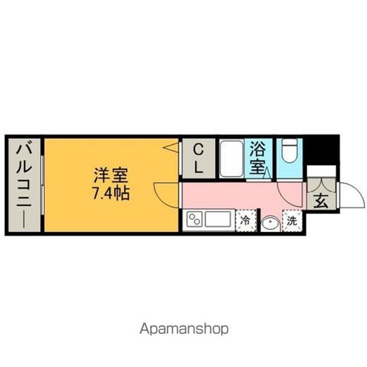 アイセレブ祇園の間取り