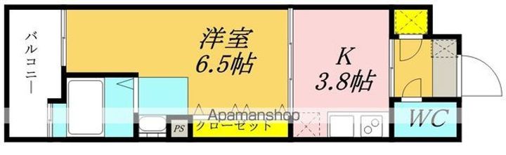 NO.48 PROJECT2100博多の間取り