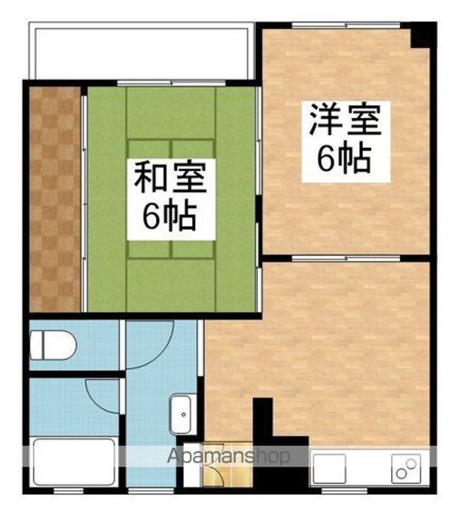 レジデンス中山の間取り