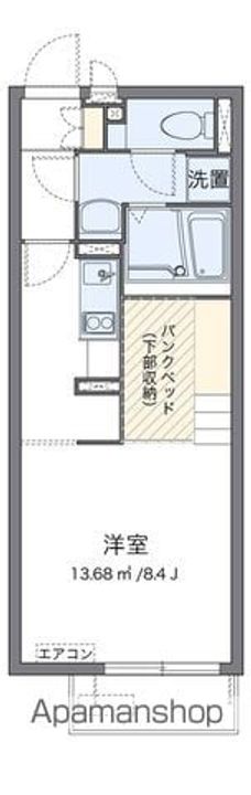 ミランダ阿星Ⅱ107の間取り