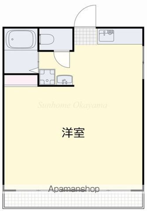メゾン富田の間取り