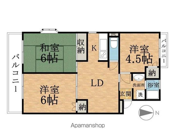 エーデルハイムの間取り