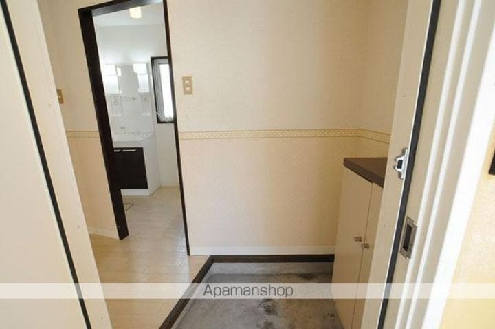 イツミハウスB棟101の玄関