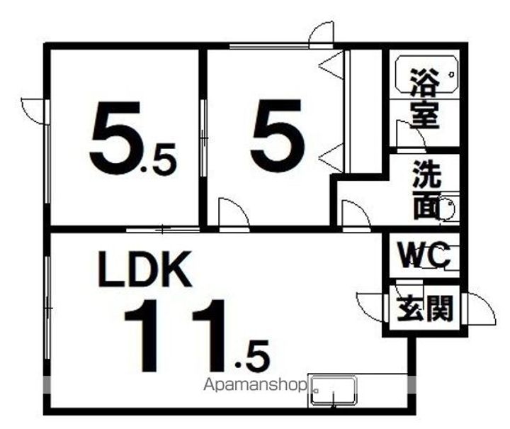 KUROSU.20の間取り