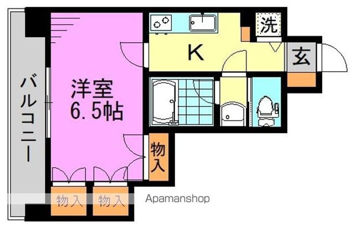 マイキャッスル新高円寺の間取り