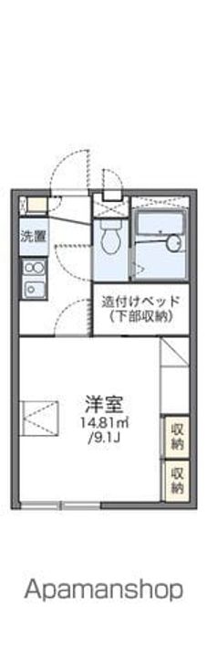レオパレスYKOキャンプツクバの間取り