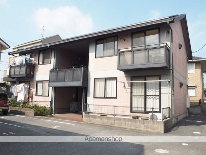 岡山県岡山市北区西長瀬の賃貸アパートの外観