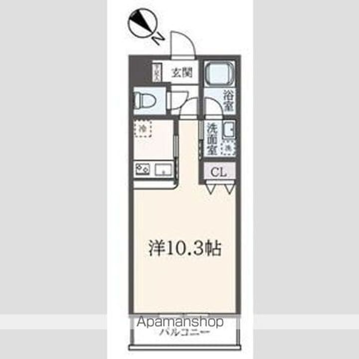 フェルテ高波の間取り