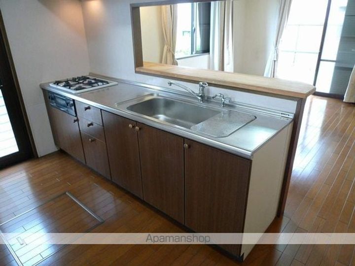 広島県福山市平成台(一戸建)の賃貸物件のキッチン