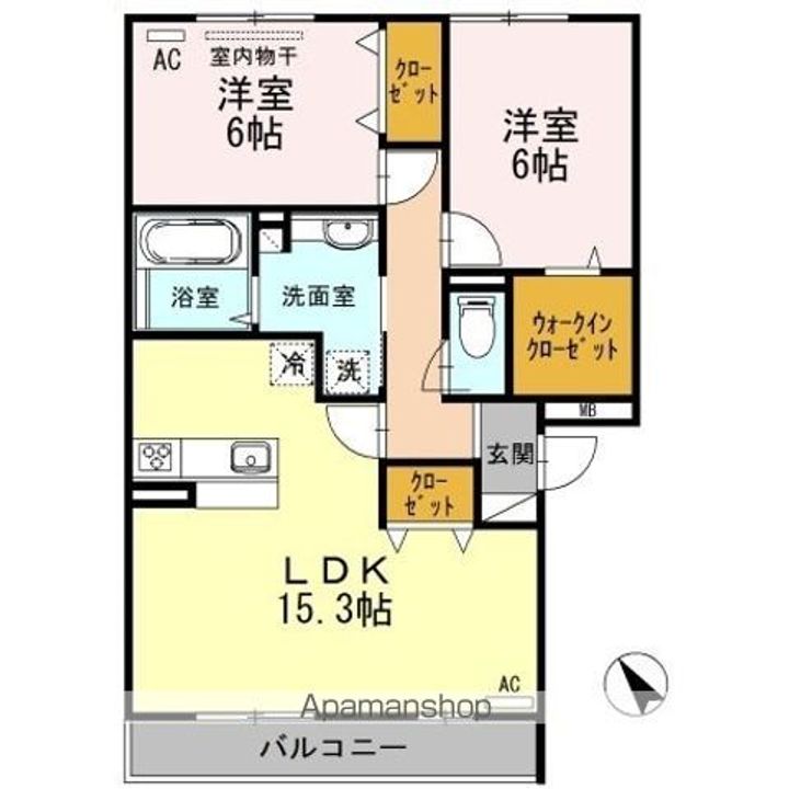 コンフォールの間取り