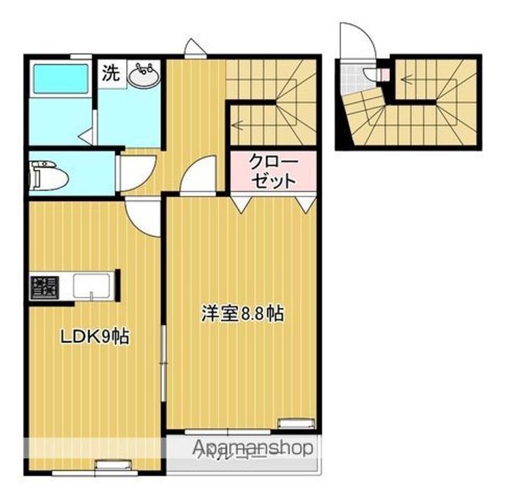 グランレーヴA202の間取り