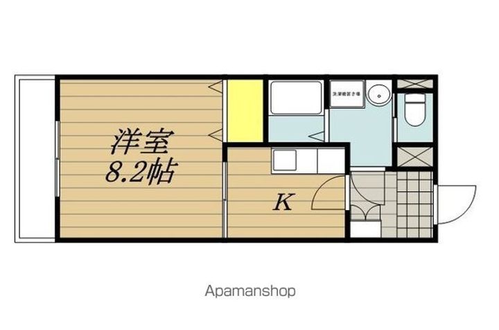 ビーバーズマンション12302の間取り