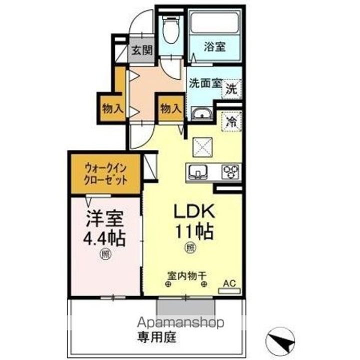 North Shore Bの間取り
