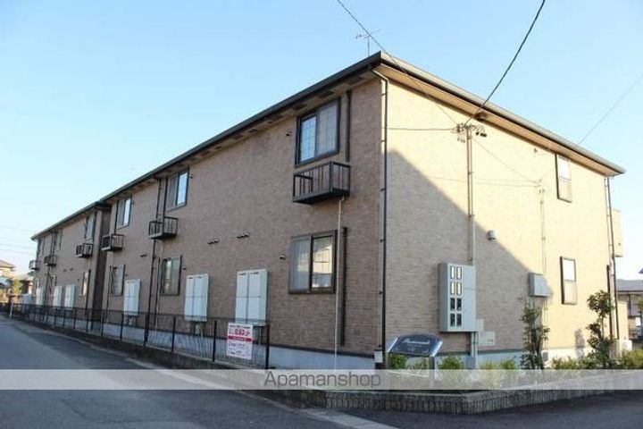 岐阜県可児郡御嵩町中の賃貸アパートの外観