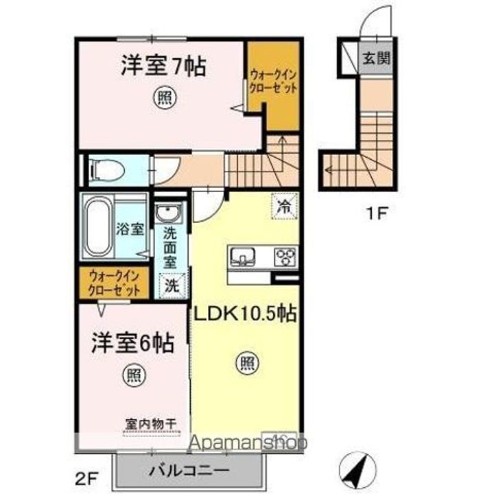 DRーPLUSDRーEPISODE P棟の間取り