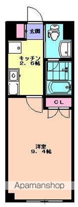 グランルーム203の間取り