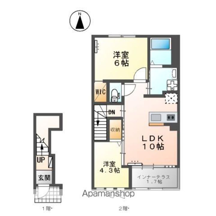 アザレアの間取り