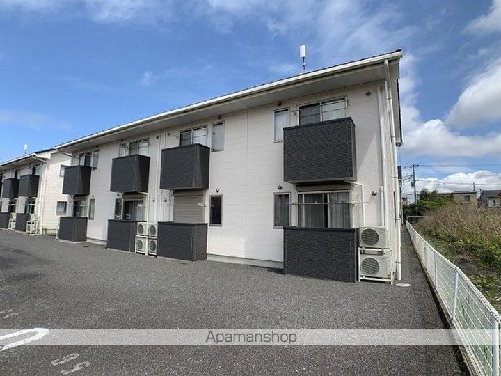 ベルハウスB棟D203の外観