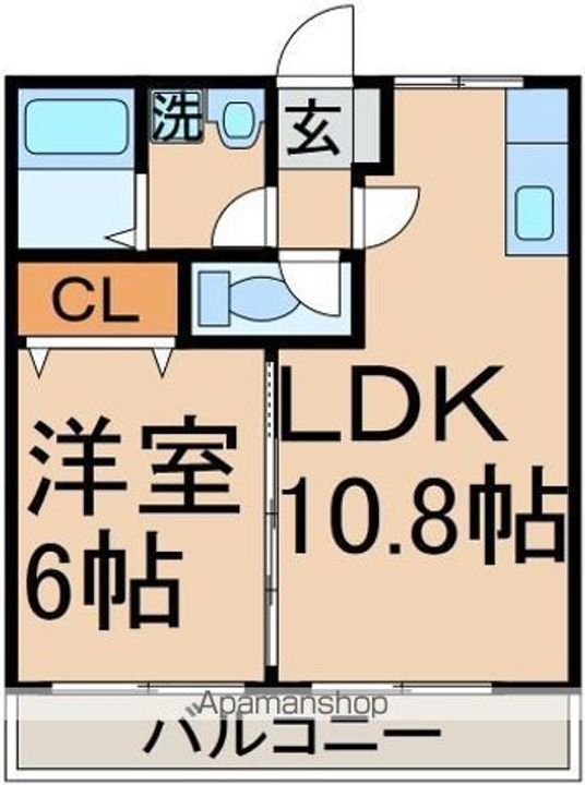 メゾンドグリーンヒルの間取り