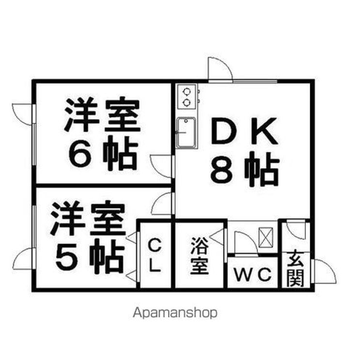 シャルロット101の間取り