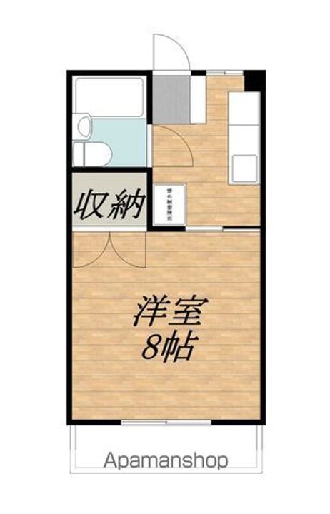 丸山コーポⅢ11の間取り