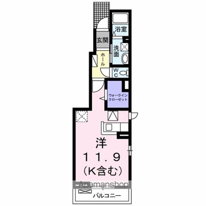 ベル フローラAの間取り