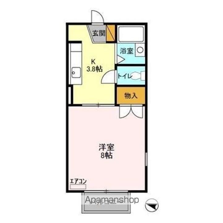 メゾンユースの間取り