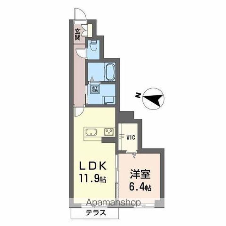 サン ビレッジ105の間取り