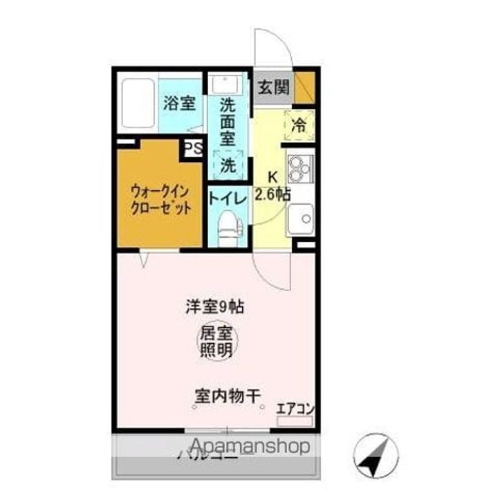 三の丸キャッスル Aの間取り