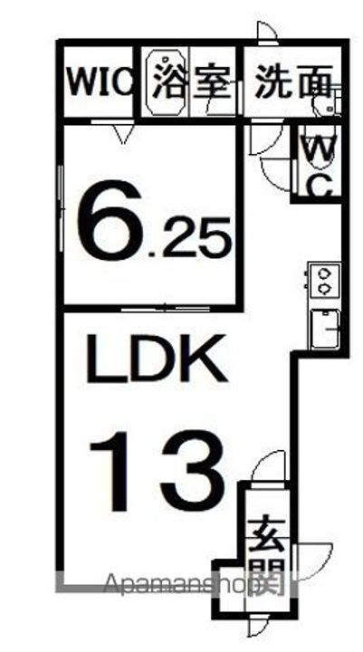 ヘーザ201の間取り