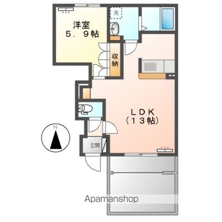 アンジュレーヴの間取り