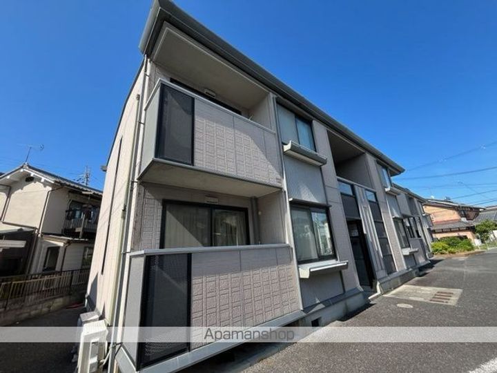 滋賀県草津市東矢倉3丁目の賃貸アパートの外観