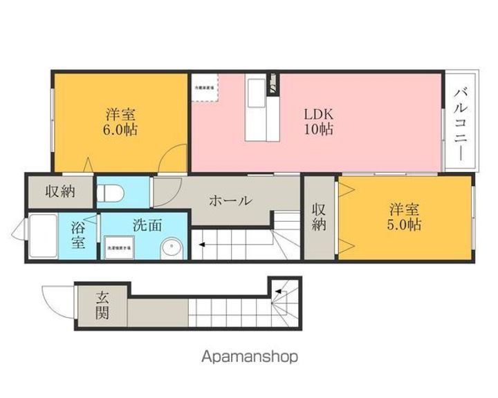 フィオーレ・Rの間取り