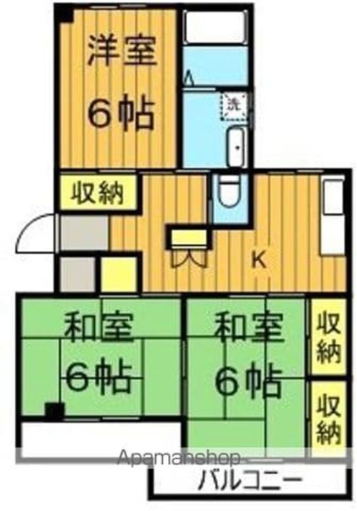柏山ハイツの間取り
