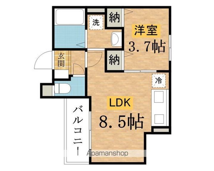 グラニテ・ルノミの間取り