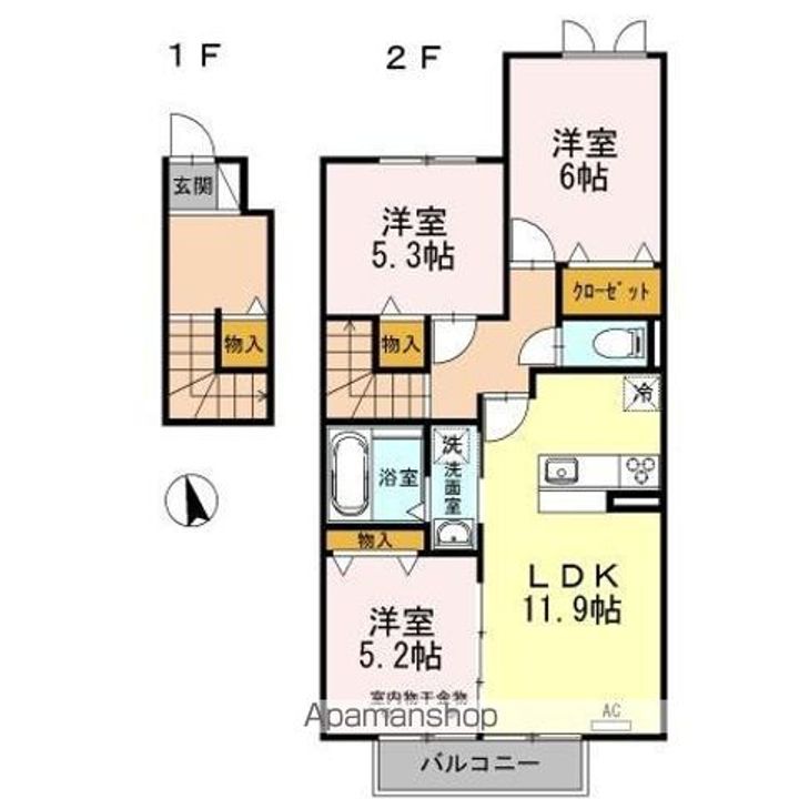パルティールの間取り