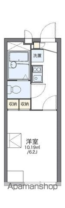 レオパレストゥインクルの間取り