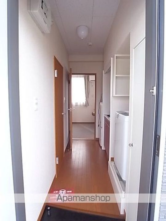 レオパレスコーラル子安の玄関