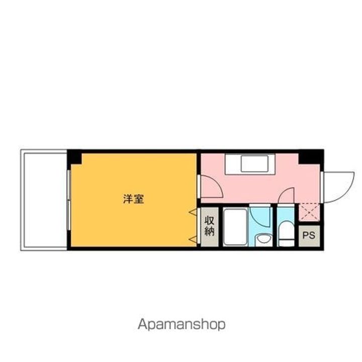 東京都目黒区青葉台4丁目の賃貸マンションの間取り
