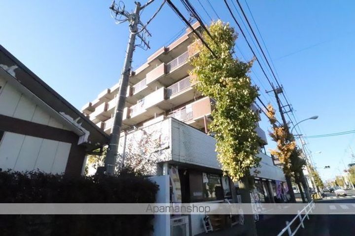 東京都羽村市緑ヶ丘1丁目の賃貸マンションの外観