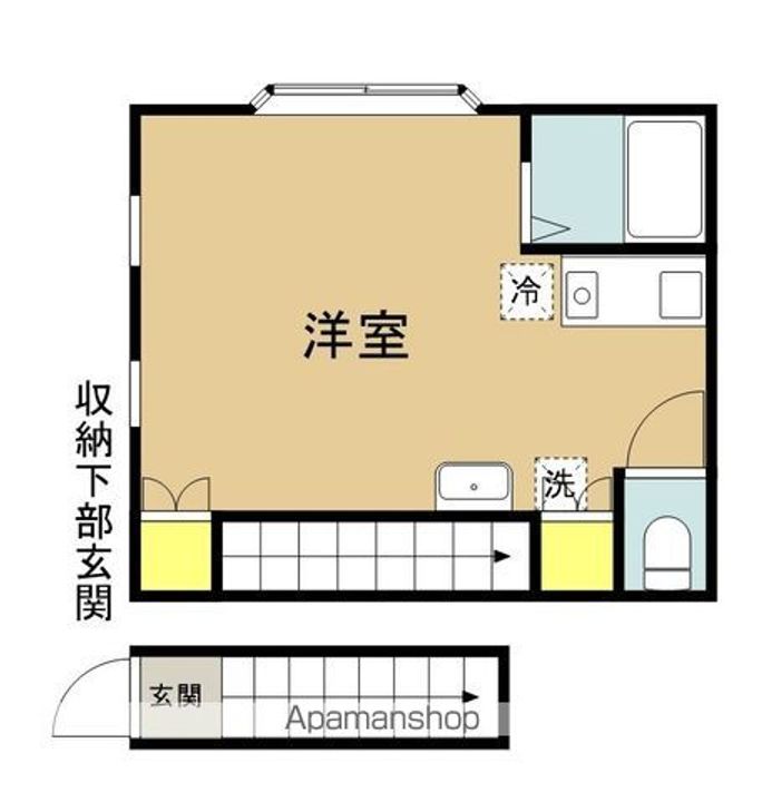 ジュネスクリエイトMの間取り