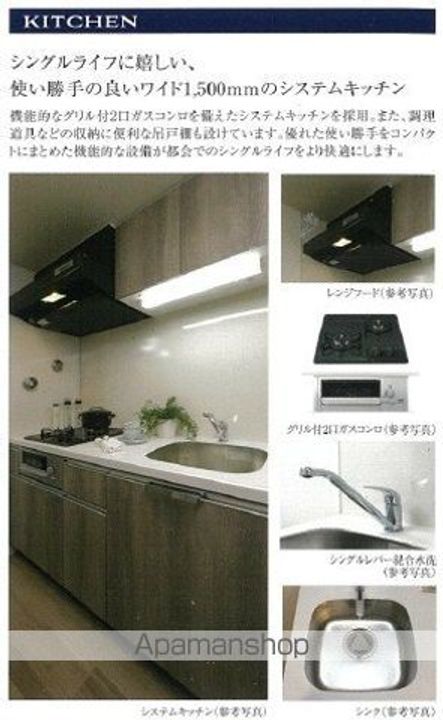 プレサンス太閤通駅前デュプルのキッチン