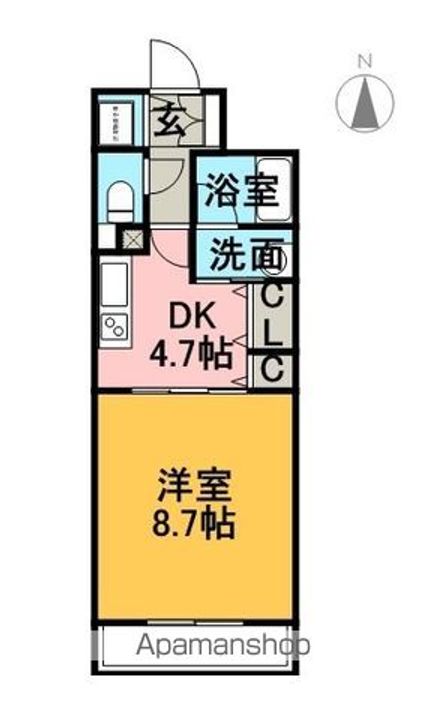 アクセス282Cの間取り