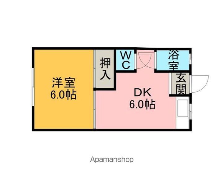 富士荘の間取り