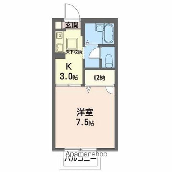 エクセレントK−1の間取り