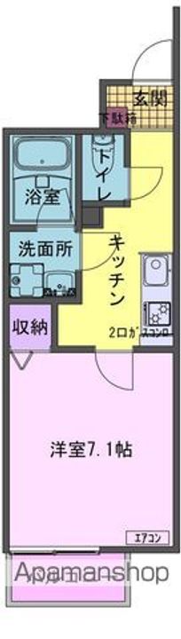 マスカットヒルズ108の間取り