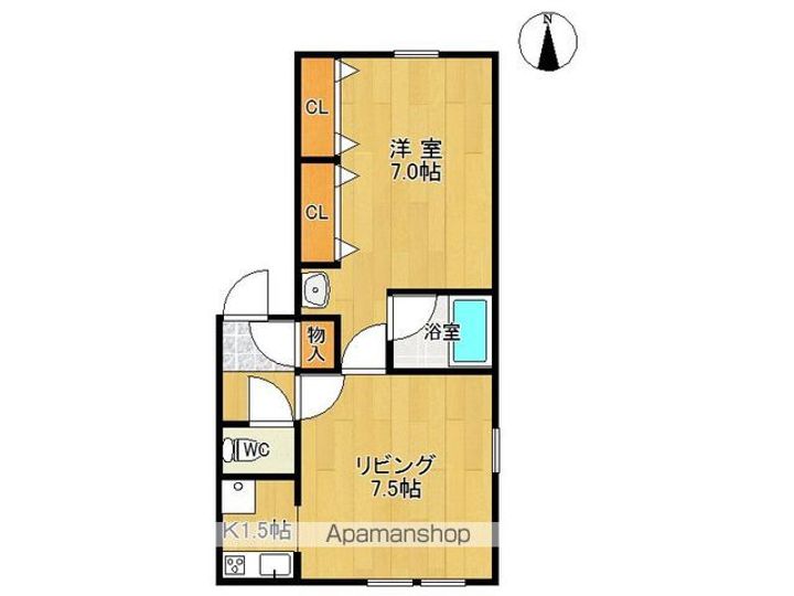 秋桜館161101の間取り