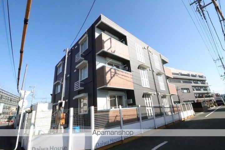 東京都福生市加美平2丁目の賃貸アパートの外観