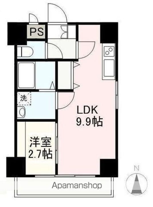 プレシャスタイム亀井町301の間取り